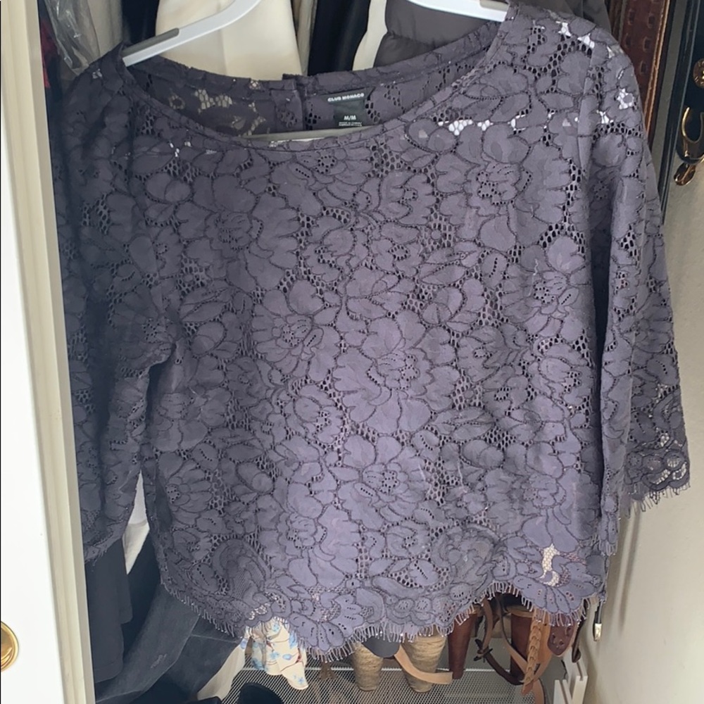 Black Lace shirt
